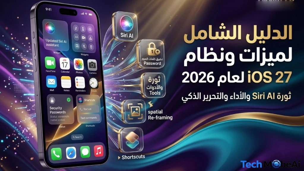 ثورة الذكاء الاصطناعي.. المميزات الكاملة لنظام iOS 27 وقائمة الهواتف المدعومة 1 ثورة الذكاء الاصطناعي.. المميزات الكاملة لنظام iOS 27 وقائمة الهواتف المدعومة