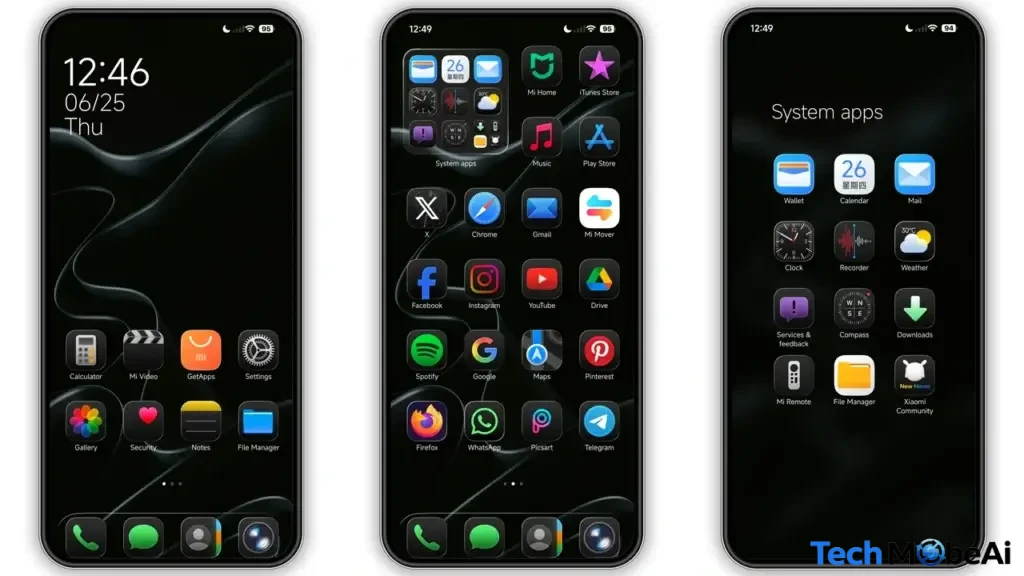 تحميل ثيم Kepal ApiiV2 لـ HyperOS: أناقة نظام iOS باللون الأسود الملكي لهواتف شاومي 3 تحميل ثيم Kepal ApiiV2 لـ HyperOS: أناقة نظام iOS باللون الأسود الملكي لهواتف شاومي 2